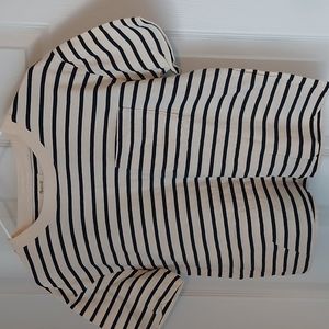 NWOT Madewell Striped Tee with Pocket